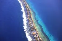 Pacific leaders watch Tuvalu reclamation effort ahead of UN climate meet