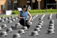 See Ai Weiwei’s new art in Sydney that was inspired by the war in Ukraine