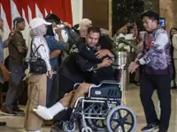 Four Indonesian seamen return home after Somali pirate ordeal