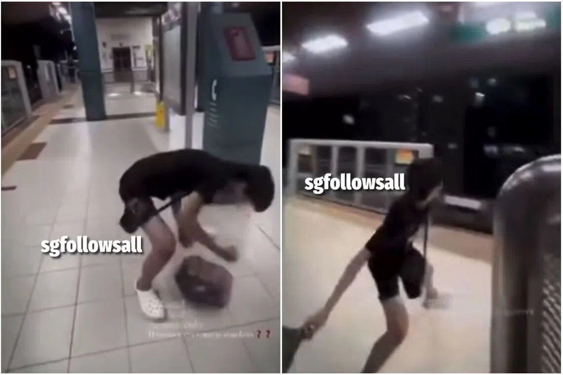 Teen under police probe after allegedly throwing bag off LRT station ...