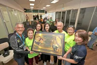 Retiree goes the extra mile for children with cancer