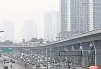 Haze relief expected soon with shift in wind direction