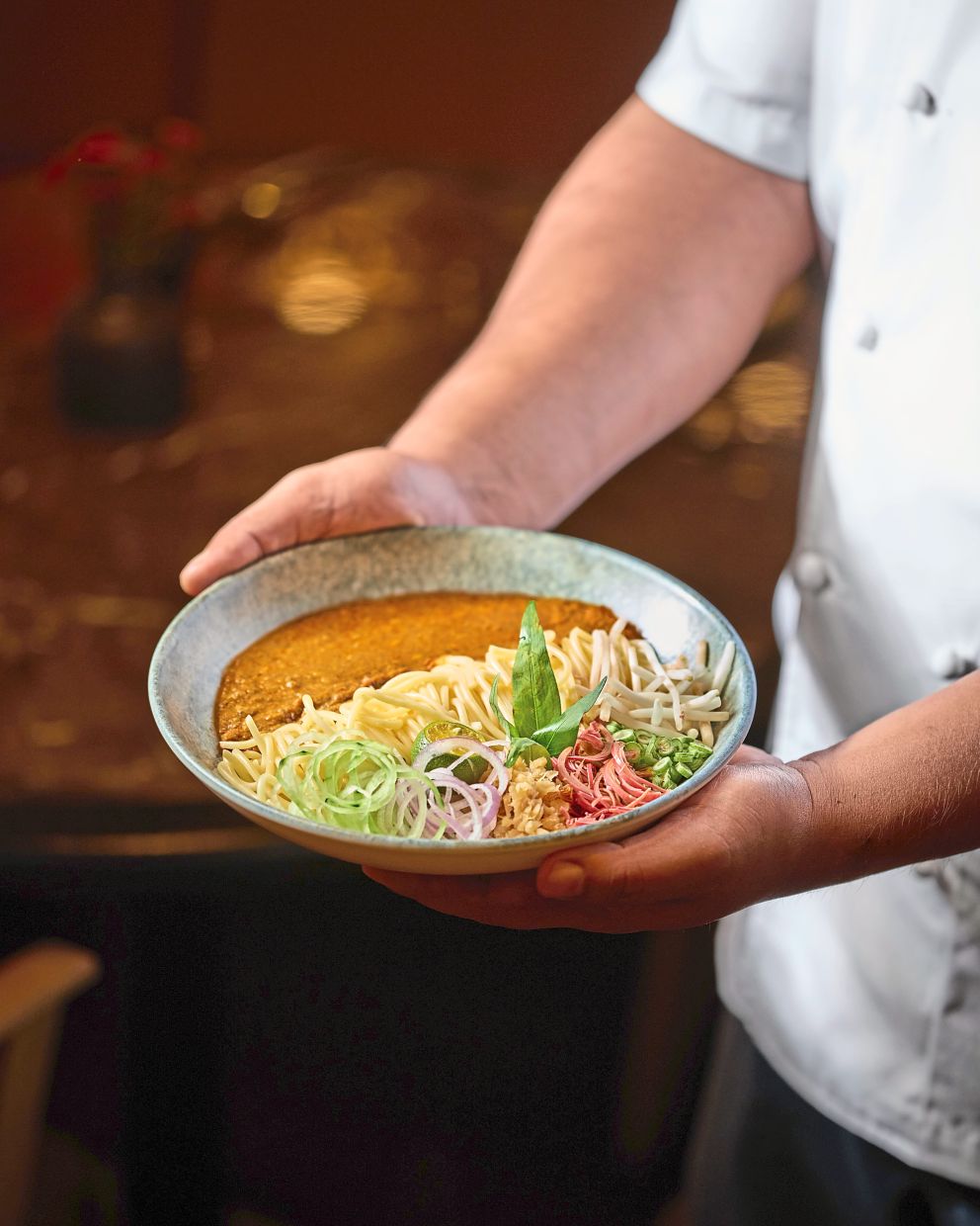 Johor Laksa offered alongside other regional favourites by The Chow Kit Kitchen and Bar.