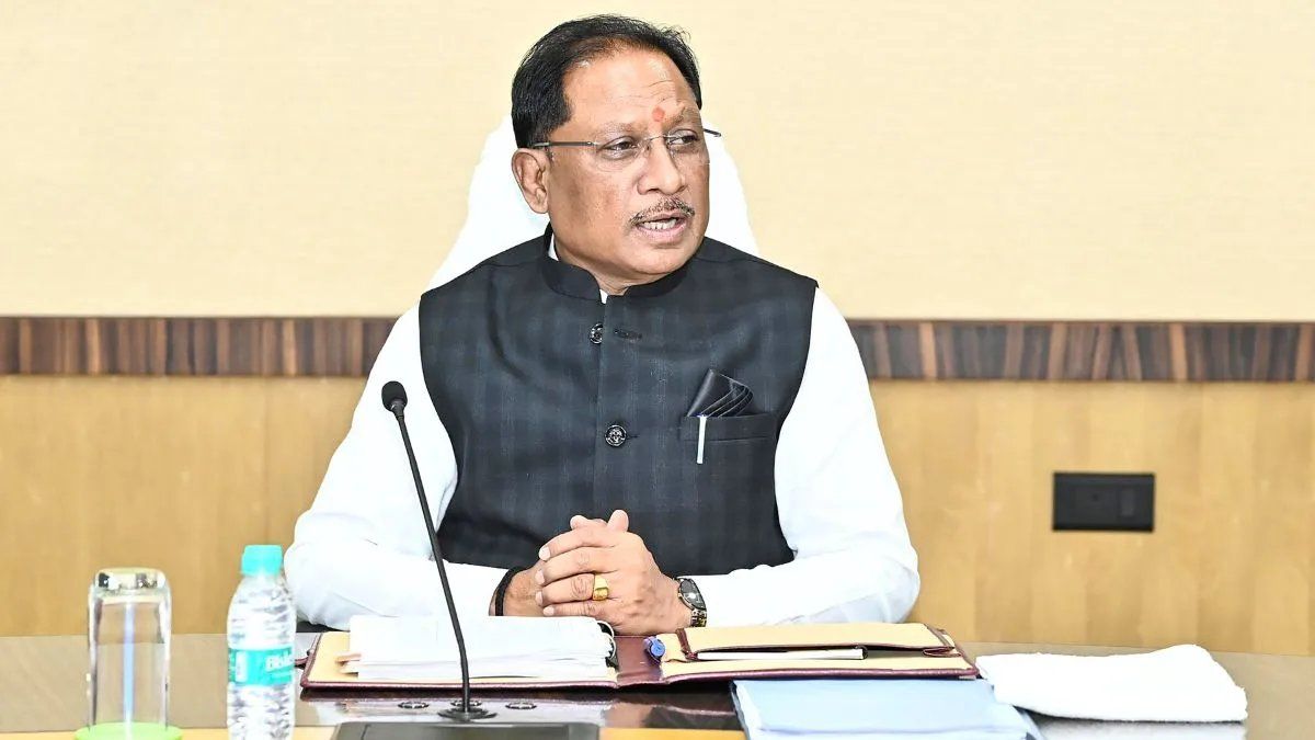 Chhattisgarh Chief Minister Vishnu Deo Sai. - Photo: IANS