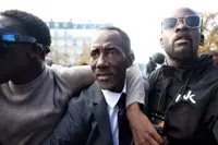 French mayor caught in viral video clash says student protesters 'could be my children'
