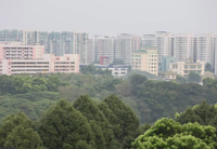 Singapore shrouded in haze; PSI readings in the unhealthy range across the island