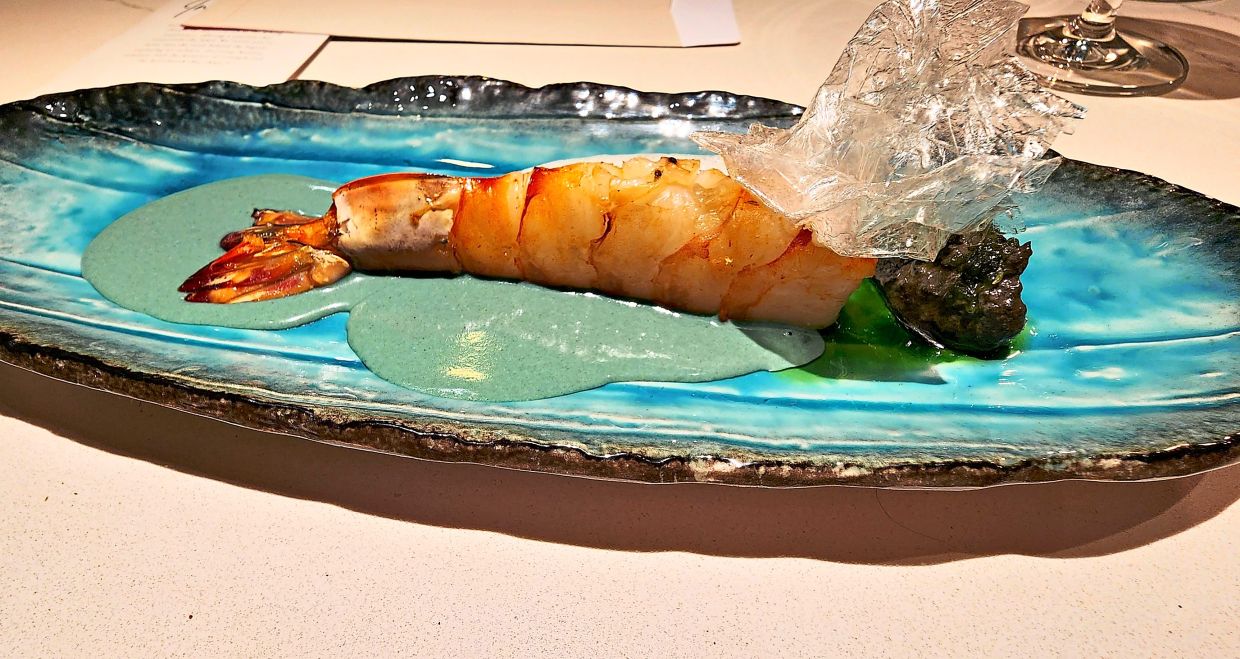 The Rameshwaram prawn sparkles with natural sweetness and highlights the effort made by Johnson and Kaushik to tell stories through a plate.