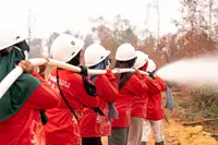 These women in Indonesia continue to fight fires even as gender bias persists