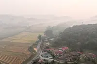 Unhealthy air across 36 areas