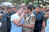 Rahul Gandhi detained amid poll protests