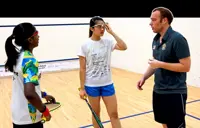 Cross hails years of hard work as young squash talents blossom into champions