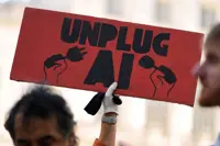 Most Americans think artificial intelligence is developing too fast, a new AP-NORC poll finds