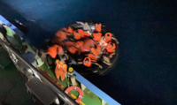 One missing, 17 rescued after cargo ship sinks off Indonesia's East Java