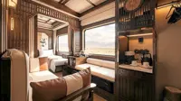 A thoughtful service aboard China's luxurious Jinxiu Tianfu train