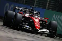 Motor racing-Verstappen pips Russell to sprint pole at Singapore Grand Prix