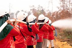 These women in Indonesia continue to fight fires even as gender bias persists