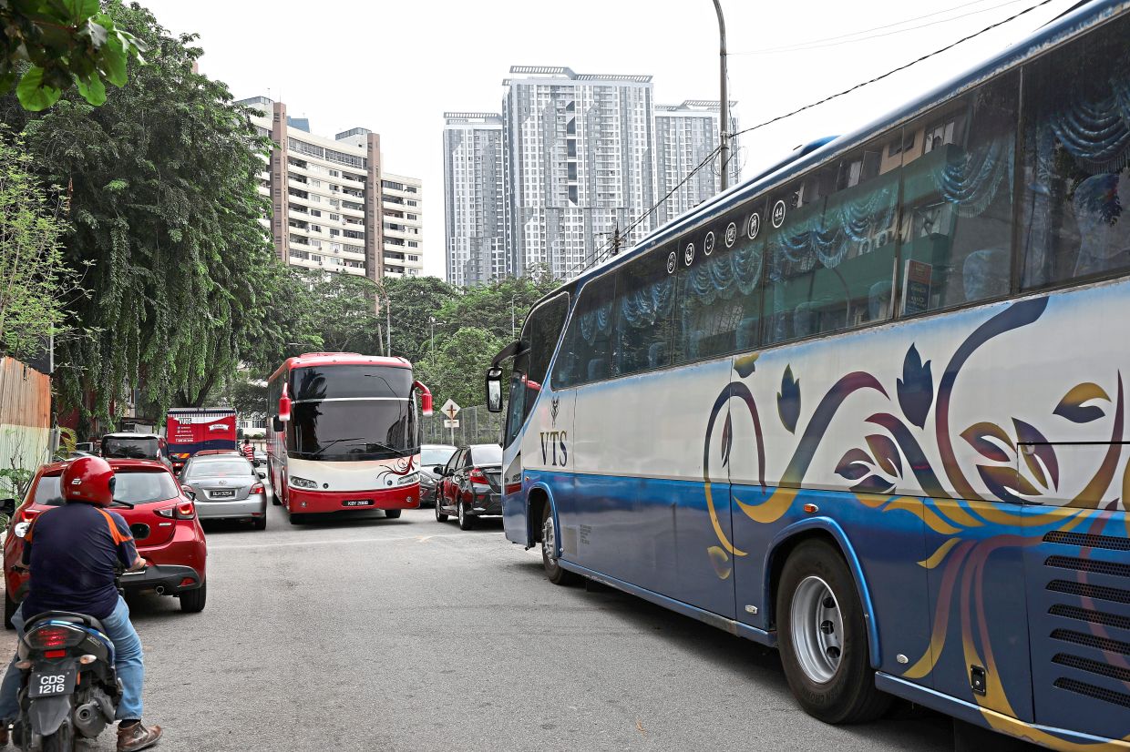 Stakeholders say Jalan Tun Sambanthan 1 is always congested even during weekends.