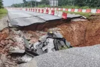 Gua Musang-Kota Baru road closed after 8m-deep sinkhole appears
