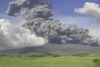 Kanlaon volcano in the central Philippines erupts on Saturday (Oct 10)