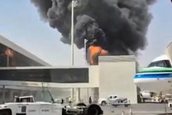 'Another hit' - The airport in the Saudi capital has been attacked again, officials say