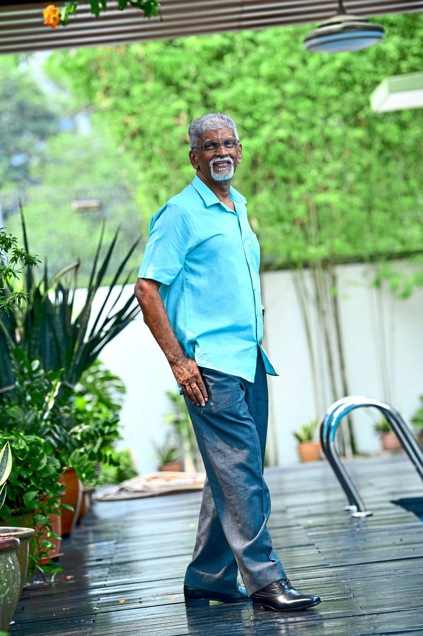For Uthaya Kumaran, fashion is not something that requires much thought.