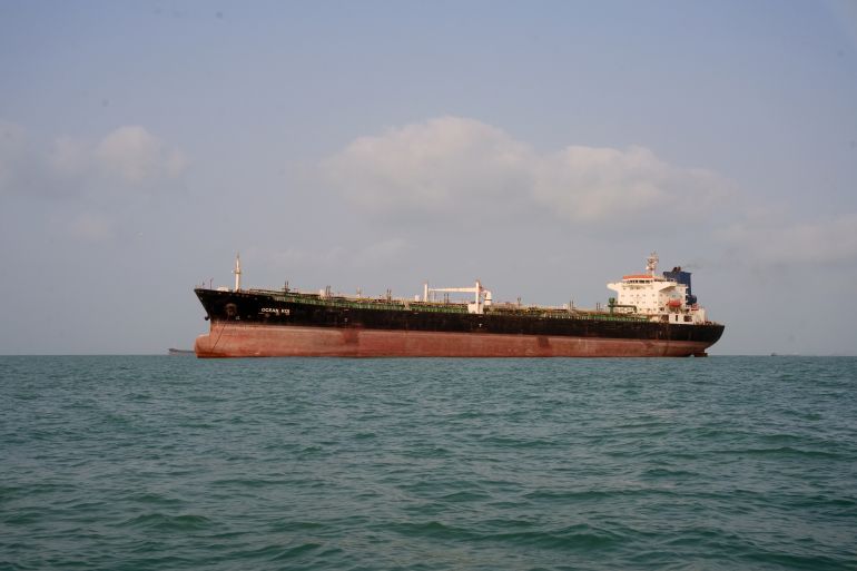 Tanker damaged by 'unidentified' projectile in the Strait of ...