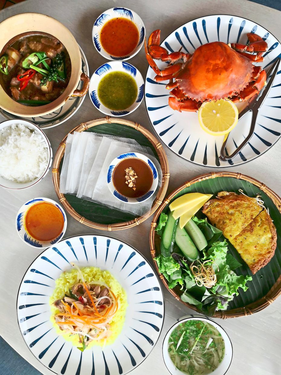 Enjoy a sumptuous regional Vietnamese comfort food spread at Hyatt Regency Da Nang's Xanh House.