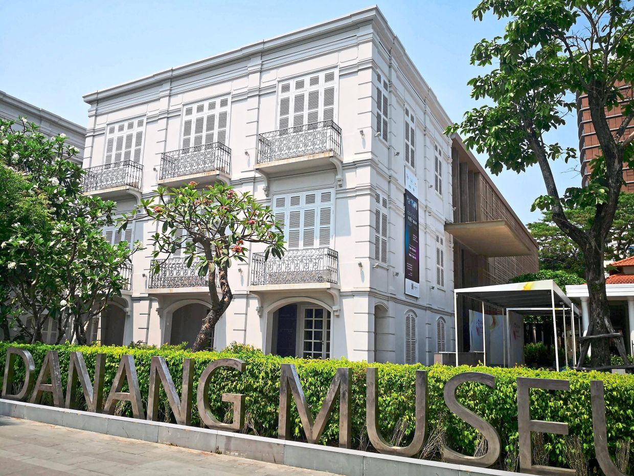 The Da Nang Museum was once the Governor's Palace and City Hall.