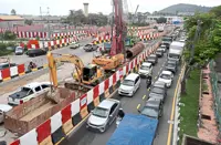 Penang LRT traffic disruption until end July