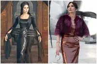 Catherine Zeta-Jones trades goth for glam, going from Morticia in 'Wednesday' to sketchy art dealer in 'Kill Jackie'