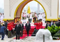 King Sultan Ibrahim conferred Jordan's highest civilian honour