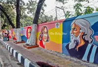 Bangladesh arrests four on sedition charges after portrait defaced