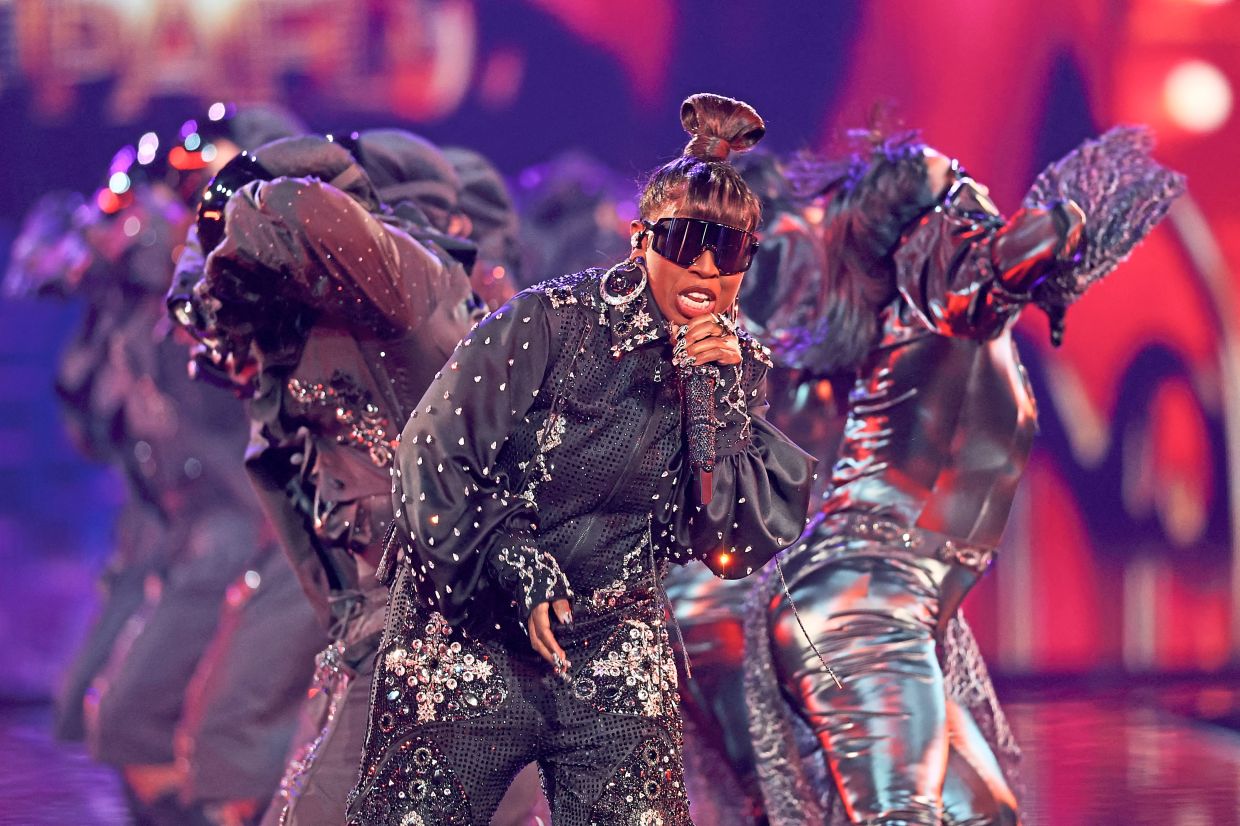 Rapper Missy Elliott performs at the Victoria’s Secret fashion show last year, following the event’s return in 2024 after it was cancelled in 2019. Photo: AFP