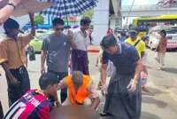Elderly taxi driver dies of suspected heatstroke in downtown Yangon