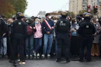 Greta Thunberg joins French teens on new day of school protests