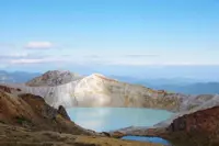 Volcanic crater lake in eastern Japan draws crowds on reopening after 8-year closure