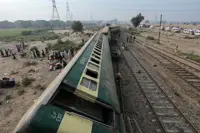 Five killed, 30 injured as passenger train derails in Pakistan's Punjab