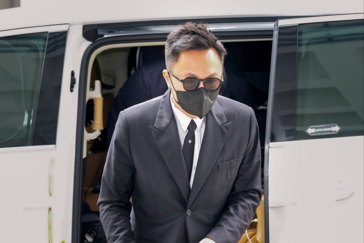 Chris Tam, Abby Choi's partner, arrives to give evidence at the High Court on Wednesday. -- Photo: Dickson Lee