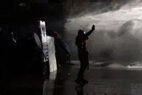 Albanian students protest over education, jobs, clash with police