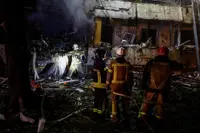 Russian missile attack on Kyiv kills two, Zelenskiy says no warning received