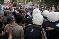 Police clash with Imran Khan supporters in north-western Pakistan