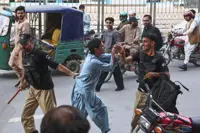 Police crack down on pro-Khan protest in Pakistan's northwest