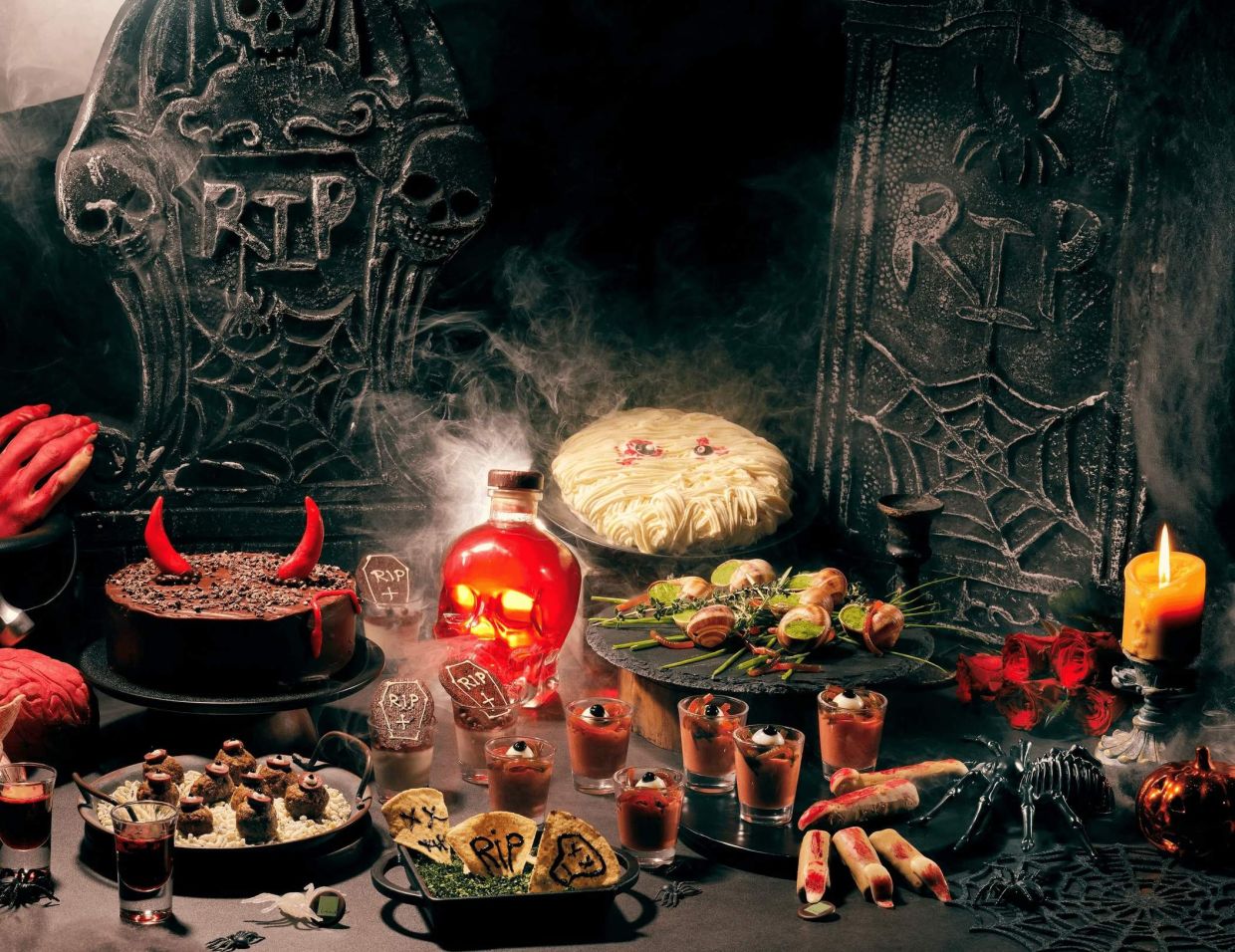 Have a spooky feast in Singapore this Halloween. — Pan Pacific