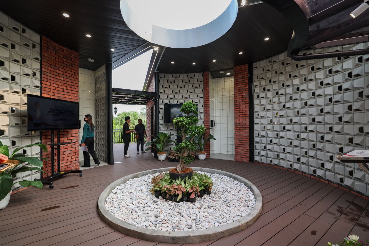 The smart toilet at Dataran Putra will make way for similar infrastructures in state capitals nationwide. — Bernama