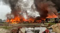 Lack of water hampers firefighters as Pasir Gudang rubbish site blaze rages for over 12 hours