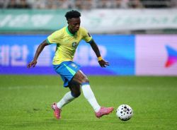 Soccer-Real Madrid's Vinicius to miss Clasico after four-game suspension