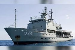 Australia navy investigating video camera found in ship bathroom