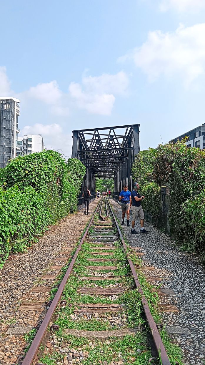 Bukit Timah Truss Bridge, one of the iconic links that got KTM trains to Singapore.