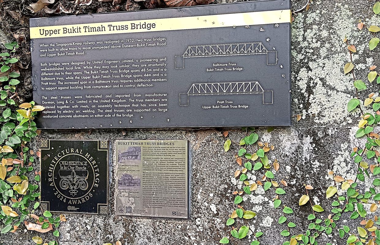 The Rail Corridor has information boards along the trail for lovers of trains and history.