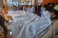 Thirty-four children and a teacher killed in Pakistan school roof collapse